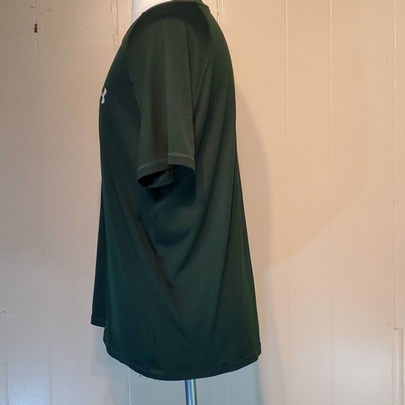 Under Armour Forest Green Short Sleeve Shirt - Picture 2 of 8